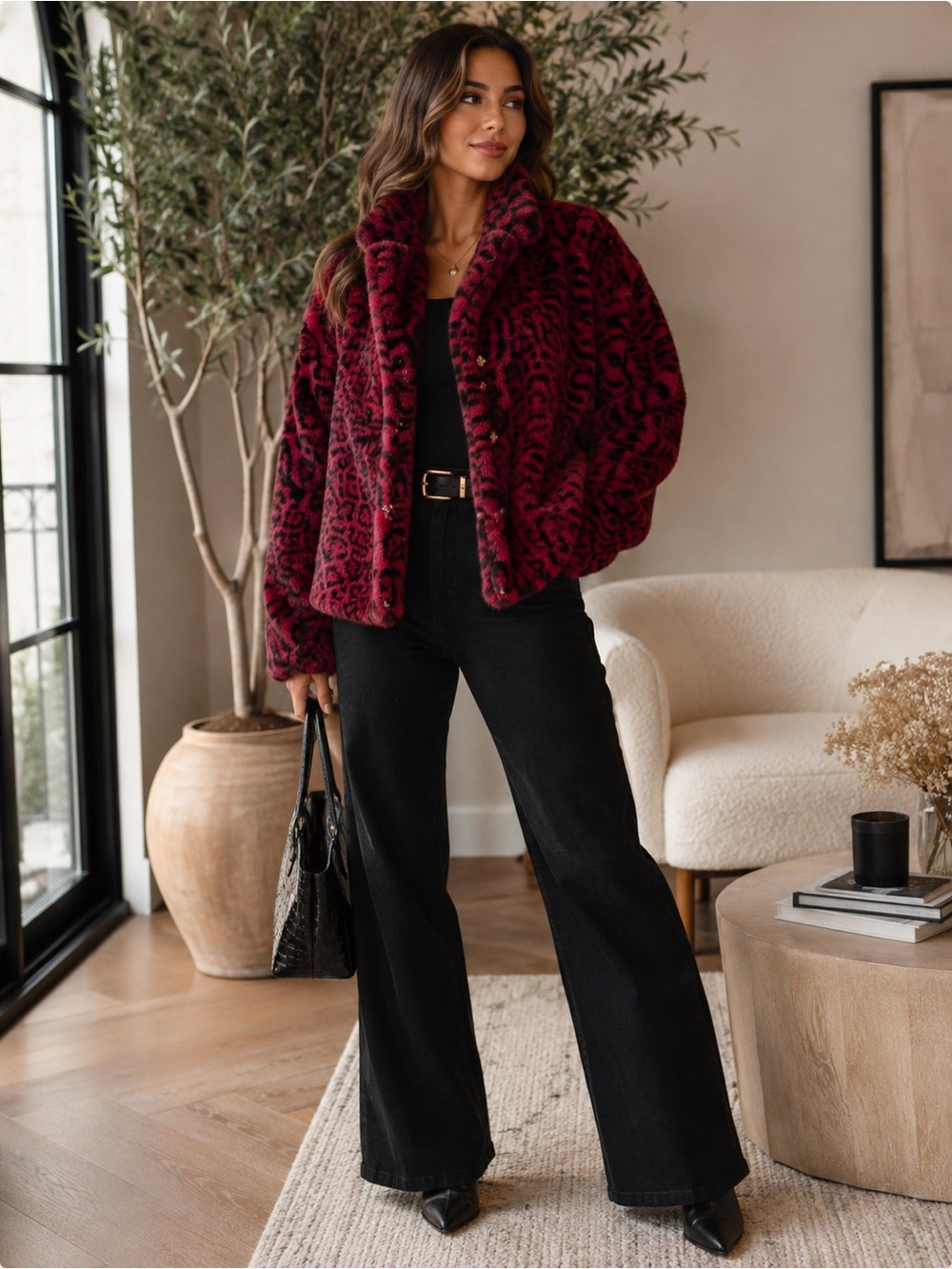 ShopEvelynne Faux Fur Jacket